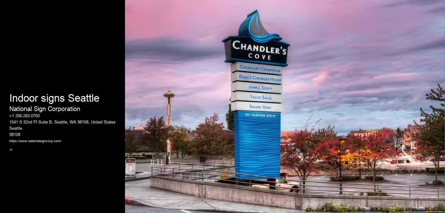 Custom ADA signs Indoor signs Seattle