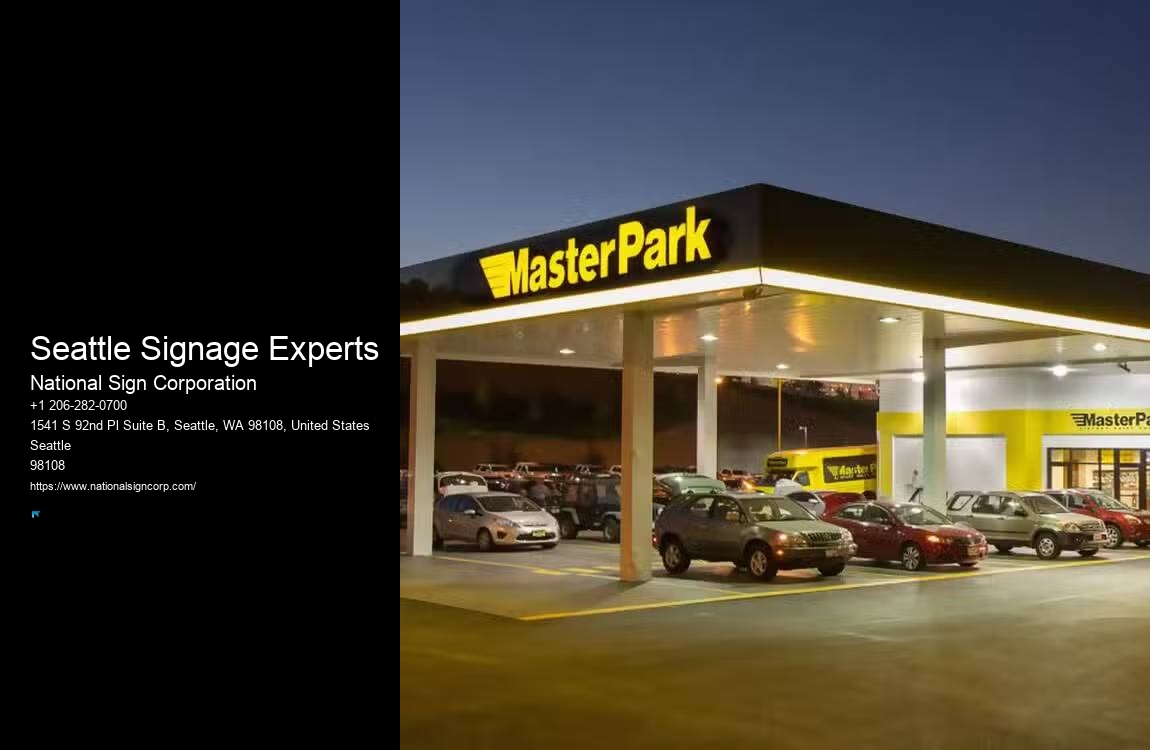 Business sign design Seattle Signage Experts