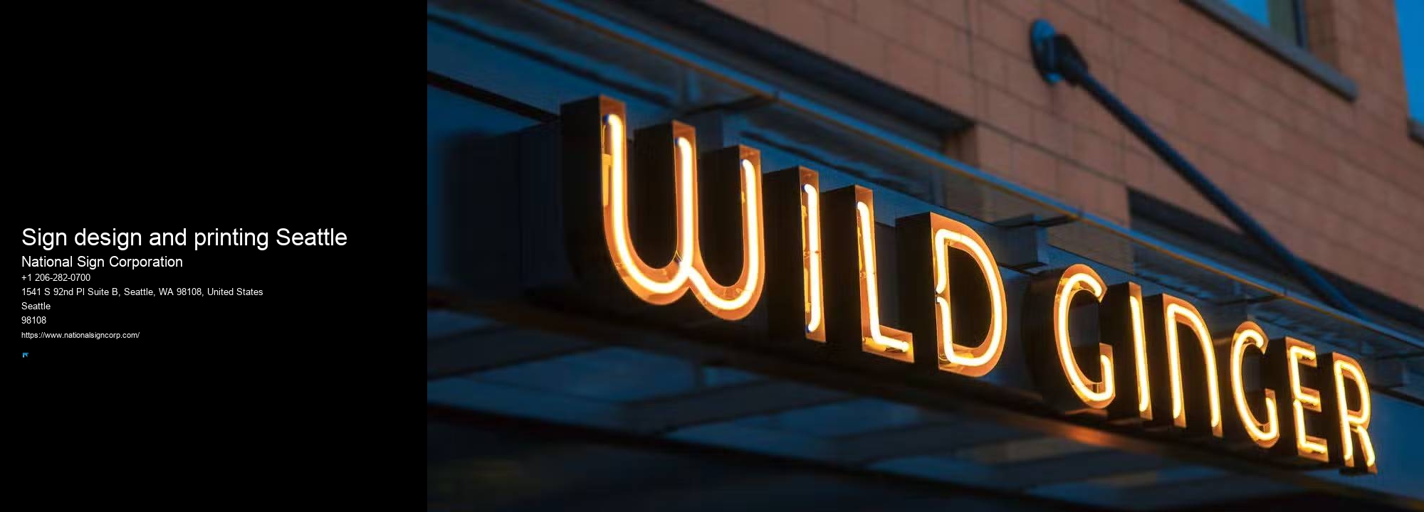 Reliable Retail Signage Sign design and printing Seattle